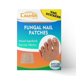 14 paires de patchs de traitement des ongles autocollants de correction des ongles incarnés soin des ongles paronychia <span class=keywords><strong>patch</strong></span> de réparation anti-infection - Product Image 3