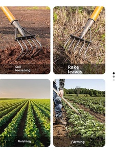 Jingsida industriale nuovo <span class=keywords><strong>rastrello</strong></span> di <span class=keywords><strong>ghiaia</strong></span> interamente in acciaio rinforzato bonifica del terreno grande <span class=keywords><strong>rastrello</strong></span> da spiaggia all'aperto con ferrovia ispessita - Product Image 5