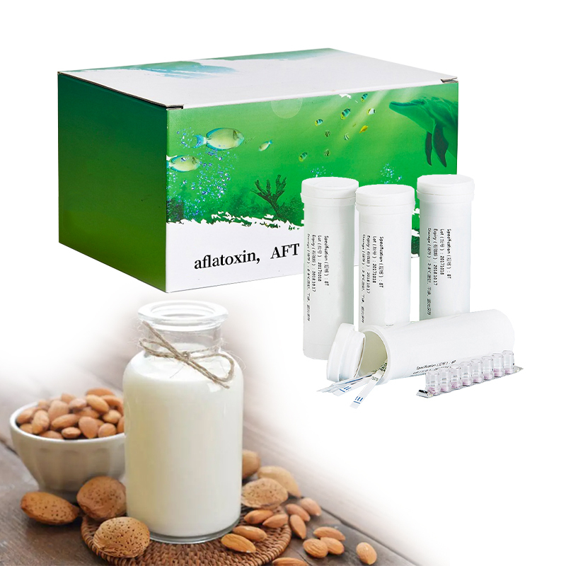 Тест-полоска Aflatoxin M1, тест-комплект aflatoxin, тест на безопасность молока