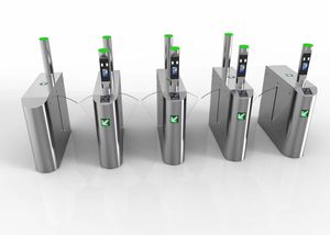 <span class=keywords><strong>Steins</strong></span> <span class=keywords><strong>Gate</strong></span> IC/ID Barrière pivotante pour piétons Tourniquet Porte de contrôle d'accès Système de sécurité pour la reconnaissance de billets IC/ID - Product Image 4