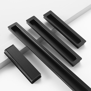 Furniture Handle Bar Aluminum Alloy 1 Meter Long Minimalist Design For Wardrobe Drawer Easy Installation - Product Image 1