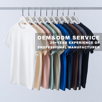T-shirt Homme Col Rond Respirant en Coton Pur Coupe Slim, Personnalisable avec Votre Logo, Impression 3D, Nouvelle Collection Usine