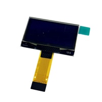 Modul Layar Monokrom IPS OLED 1,3 Inci - Layar SPI 128x64 IC Driver CH1116 (Kompatibel SH1106) FPC Panjang 16-Pin Putih/Biru