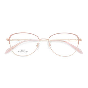 กรอบแว่นตาผู้หญิงทรงวงรีโลหะผสมใหม่ รุ่น 50067 คอลเลคชั่นฤดูใบไม้ร่วง 2025 ตานหยาง - Product Image 1