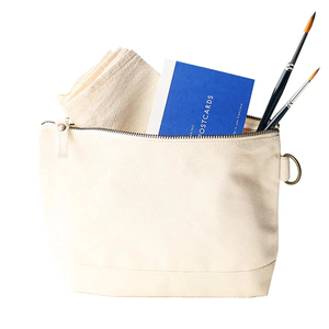 Étui en toile avec fermeture éclair Fabrication personnalisée pour le stockage, l'emballage et une utilisation promotionnelle - Product Image 5