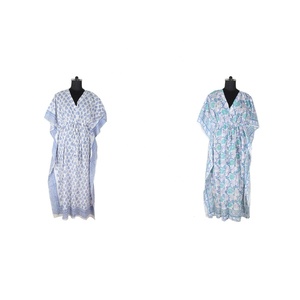 Caftán largo de seda con estampado marroquí, Simple y limpio, alta calidad - Product Image 3