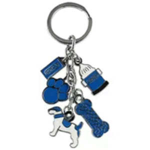 OEM ODM nuovo stile personalizzato 2D portachiavi in metallo 3D Design personalizzato Logo portachiavi con catena - Product Image 3