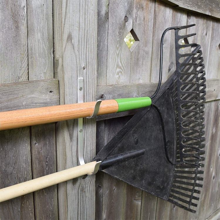 Appendini Per Palo In Alluminio 2 Pezzi, Prodotti Per Piscina E Spa Appendiabiti Set Di Supporti In Alluminio Premium 2pc Ganci A Parete Per Pali Telescopici - Foto 7