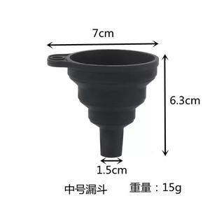 New <span class=keywords><strong>Cheap</strong></span> <span class=keywords><strong>Plastic</strong></span> Silicone Funil Flexível Dobrável Para Transferência Líquida Garrafa De Água Grande Boca Cozinha Cozinhar Acessórios - Product Image 6