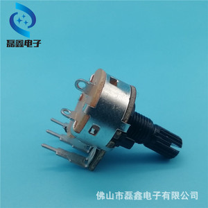 Potenciómetro Rotatorio WH148 10k B10k de Película de Carbono con Interruptor para Control de Velocidad y Atenuación - Product Image 5