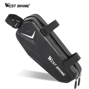 Bolsa Triangular para Cuadro de Bicicleta WEST BIKING, Reflectante, 1.5 L, Gran Espacio, Portátil, Impermeable, para Viajes - Product Image 2