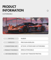 Alas Mouse Gaming 2025 polos Muismat, alas Mouse karet pola Logo kustom kosong desain baru sehat harga murah