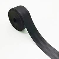 Sangle de ceinture de sécurité industrielle noire de 50 mm (2 pouces) pour voiture, en rouleau, du fabricant