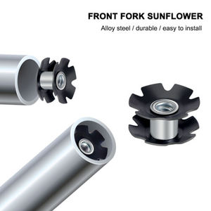 Fourche à ressort interne OEM avec écrou en étoile pour vélo de route et de montagne, tube en aluminium inoxydable de 1 pouce - Product Image 3