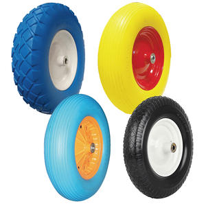 <span class=keywords><strong>16</strong></span> इंच 4.00-8 हार्ड फ्लैट मुक्त pu फोम टायर ट्रॉली के लिए पॉलीप्रोपाइलीन सामग्री पहियों - Product Image 3