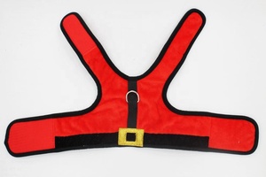 Kingtale Adjustable pup No pull out QUILTED walking vest mesh soft Christmas dog small dog harness dog <span class=keywords><strong>s</strong></span> small - Product Image 3