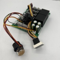 Contrôleur de vitesse de moteur PWM HHO RC 16 DC 10-55V 12V 24V 36V 48V 55V 100A avec interrupteur de commande inversée et affichage LED