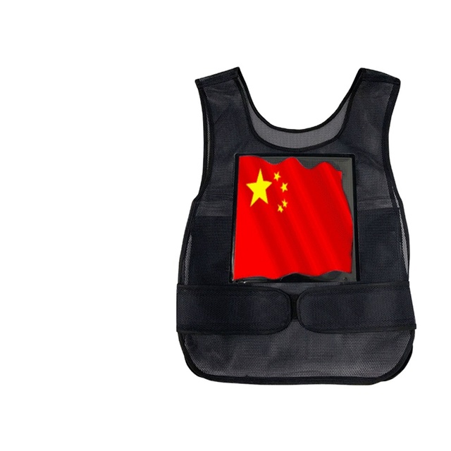 Iledshow New Advertising Jacket Vest Led Display Wearable Led Screen Sales Promotion Led Vest