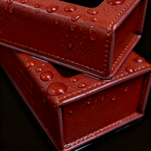Boîte à dés en cuir PU Emballage <span class=keywords><strong>de</strong></span> boîte à dés RPG D & d Donjons et Dragons Sac avec logo personnalisé avec fenêtre - Product Image 5