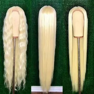 Giá Rẻ 613 Blonde Human Hair Lace Wigs, 613 Full Lace Human Hair Wigs, Bán Buôn Brazil Human Hair Full Lace Wigs