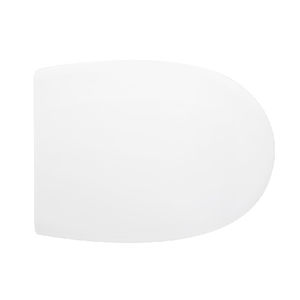 Siège de toilette Hidra Loft Form 6 en matériau thermodurcissable blanc à fermeture douce - Product Image 1