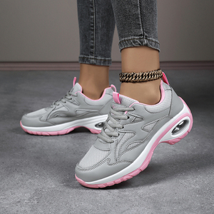 Chaussures de printemps à la mode personnalisées pour femmes, chaussures respirantes et décontractées, chaussures à talons compensés avec boucle, chaussures à plateforme haute pour femmes - Product Image 5