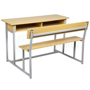 Günstiger Preis MDF Holz Grundschule <span class=keywords><strong>3</strong></span>-Sitzer <span class=keywords><strong>Student</strong></span> Schreibtisch Bank - Product Image 5