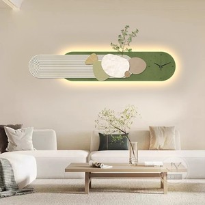 Lampe décorative créative en grès de style chinois, effet crème, haute résolution, écologique, résistante à l'eau, LED lumineuse - Product Image 2