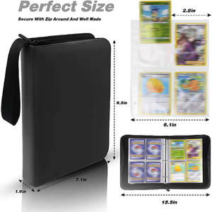 थोक उच्च गुणवत्ता वाले प्रीमियम केपॉप बेसबॉल कार्ड एल्बम संग्राहक खेल 4 जेबों के साथ व्यापार कार्ड बिंदर - Product Image 4