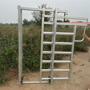 Attrezzature pesanti Australia cancelli Race Yard pannelli recinzione fattoria pannello <span class=keywords><strong>scala</strong></span> in acciaio bestiame cancello scorrevole <span class=keywords><strong>per</strong></span> il bestiame - Product Image 3
