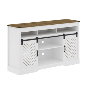 55 65 70 Inch Wooden Mid Century Modern Tv Stand Book Small Storage Cabinet With Door Living Room
