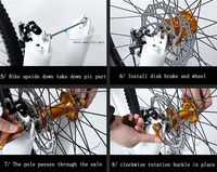 Vélo de montagne tout-terrain 26 pouces 24 vitesses en acier au carbone, modèle adulte entièrement conçu, neuf et de haute qualité, avec freins à disque, durable – Vente directe usine