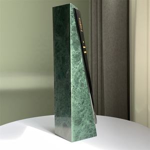 Trofeos de Piedra Verde de Alta Calidad ADL con Cristal Negro, Trofeo de Cristal Barato al por Mayor para Tiendas Minoristas - Product Image 6