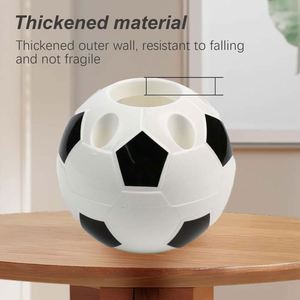 Porte-stylos en plastique en forme de ballon de football, pot de papeterie de bureau pour étudiants, fournitures de bureau, cadeau promotionnel, vente en gros - Product Image 3