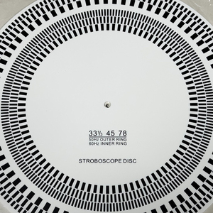 Nuevo Estroboscopio Acrílico de Alta Precisión para Calibración de Discos de 33, 45 y 78 RPM, Antiestático, para Uso Doméstico - Product Image 4