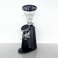 Macinacaffè Elettrico Professionale ad Alta Velocità per Espresso, Antistatico, Senza Polvere Volante, con Controllo del Timer