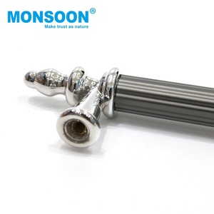 Poignées de meubles et boutons de tiroir modernes en plastique pour armoires de cuisine et commodes, installation facile - Product Image 6