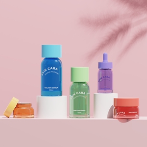 Ensemble d'emballages de luxe pour soins de la peau, flacon compte-gouttes pour sérum d'huile essentielle, flacons et pots cosmétiques en verre avec couvercles - Product Image 3