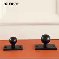 Tinyhob Bronze poignée sphérique commode laiton armoire porte boutons et poignées boule pendentif tiroir tirer matériel de meubles