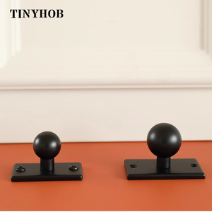 Tinyhob Bronzen Bolvormige Handgreep Dressoir Messing Kast Deurknoppen En Handgrepen Bal Hanger Lade Trekken Meubels Hardware - Product Image 2