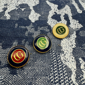 Chất Lượng Cao Tùy Chỉnh Thân Thiện Với Môi Mạ Điện Jeans Nút Với Thạch Flatback Kim Loại May Nút Cho Hàng May Mặc - Product Image 2