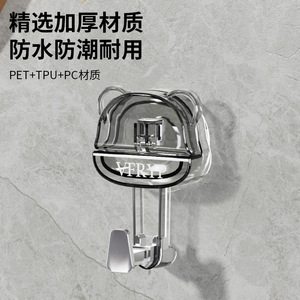 VFRYP Bear <b>Suction</b> Cup <b>Hooks</b> No Drill Strong Adhesive Wall Mounted Heavy Duty Towel <b>Hook</b> For <b>Bathroom</b> Storage - Product Image 4