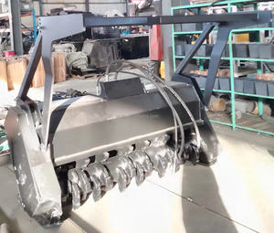 Broyeur professionnel GITE GM60 pour chargeuse compacte avec moteur pour le défrichement efficace des terrains et les travaux de construction - Product Image 5