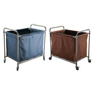 Huishoudelijke Wasserij Belemmert Sorteerder Hotel Schoonmaak Linnen Trolley Kar Ziekenhuis Zware Rollende Opslag Nutskar - Product Image 2