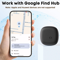 Traceur intelligent compatible Android, mini localisateur, dispositif de localisation pour bagages et véhicules, anti-perte pour téléphone portable et portefeuille, global