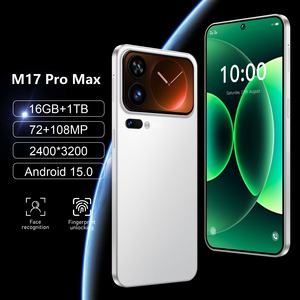 Smartphone Android M17 ProMax 2026 in Offerta Speciale, Schermo HD da <span class=keywords><strong>7</strong></span>.3", Batteria da 7800mAh, Deca Core, LTE/CDMA, Multilingua, Face ID - Product Image 2