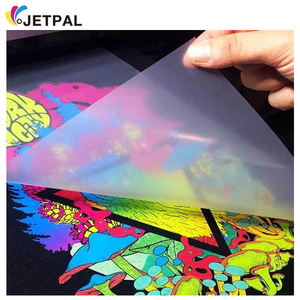 Jetpal 60cm * 100m dtf Pet phim CuộN chuyển trực tiếp cho áo thun dệt in nhiệt chuyển với dtf máy in - Product Image 2