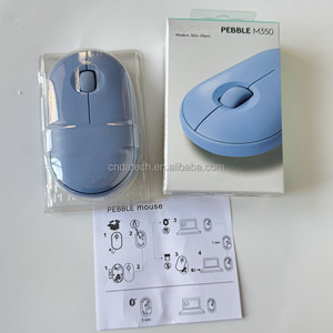 สินค้าขายดีอันดับต้นๆ ปี 2026 อุปกรณ์เสริมมือถือ เมาส์ไร้สาย Pebble Mouse สำหรับสำนักงาน พกพาสะดวก ใช้กับคอมพิวเตอร์ที่บ้าน เมาส์เกมมิ่ง สำหรับ <span class=keywords><strong>logitech</strong></span> <span class=keywords><strong>M350</strong></span> - Product Image 3