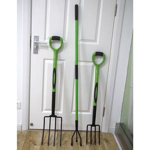 Outils agricoles en gros Fourchette <span class=keywords><strong>à</strong></span> quatre dents Terre ouverte Creuser le sol Fourchette <span class=keywords><strong>à</strong></span> cacahuètes au gingembre Outils de jardin Fourchette en acier - Product Image 6