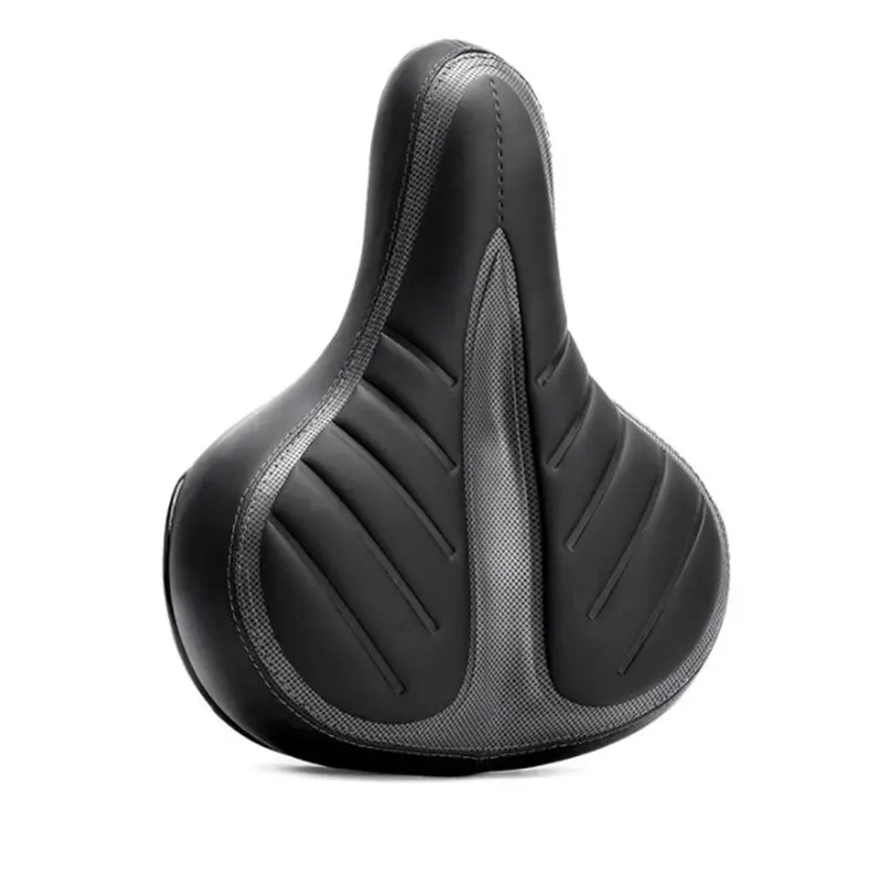 Comfortable Bike Seat for Seniors Exercise or Road Bikes Saddle Extra Wide Cushion Seat for Men & Women